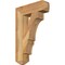 Ekena Millwork Balboa Craftsman Rough Sawn Bracket, Western Red Cedar, 4"W x 16"D x 24"H BKT04X16X24BOA04RWR - alternate 1